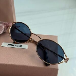 MIU MIU oval sunglasses authentic